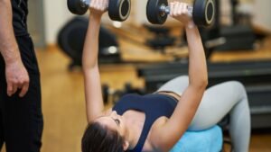 chest workouts with dumbbells